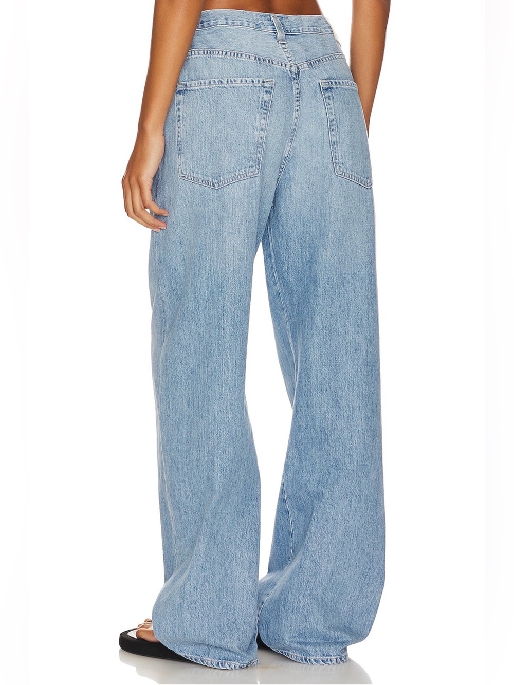 Citizens Of Humanity Light Blue Wide-Leg Jeans Brynn - Picture 3 of 4